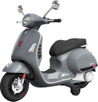 TURBO CHALLENGE - Vespa - Elektrinis vežimėlis - 119103 - Motoroleris - Pilkas - Paruoštas riedėti - Ne daugiau kaip 30 kg - Plastikinis - Įkraunami akumuliatoriai - Nuo 3 iki 6 metų