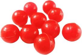Tuščiavidurės, daugkartinio naudojimo PP plastikinės rutulėlės, tikslieji rutuliai, plūduriuojantys, 6–50 mm, rankdarbiams (12 mm x 100 vnt.)