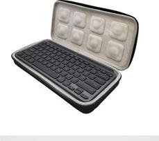 Tvirta nešiojamoji rankinė, skirta „Logitech MX Keys Mini“ belaidžio klaviatūros apsaugai – apsauginis dėklas, apsaugantis nuo įbrėžimų ir smūgių