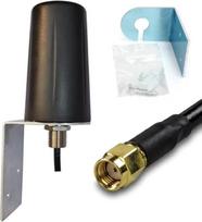 Tvirta „LoRa Helium HNT“ 868 MHz antena, visakryptė, su RP-SMA jungtimi, 5 dBi, juoda, skirta IoT, LoRaWAN, LPWAN, naudojimui patalpose ir lauke, kriptovaliutų kasybai, „RAK“, „Syncrobit“, „Bobcat“, „Nebra“ šliuzams