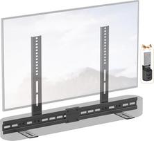 Tvirtas garso kolonėlės laikiklis po televizoriumi, skirtas „Sonos Beam“ – aukščio reguliuojamas garso kolonėlės laikiklis, išlaikantis iki 35 lbs svorį; skirtas „Sonos Beam“ 1-osios ir 2-osios kartos garso kolonėlių montavimui po televizoriais