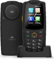 Tvirtas lauko mobilusis telefonas be sutarties, „AGM M7“ 4G LTE dviejų SIM kortelių telefonas vyresnio amžiaus žmonėms su galingu garsiakalbiu, IP68 atsparus vandeniui ir dulkėms, 2,4 colio jutiklinis ekranas, 1GB + 8GB, mygtukinis mobilusis telefonas,