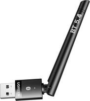 UGREEN "Bluetooth 5.4" adapteris su antena, skirtas kompiuteriui, su dideliu perdavimo diapazonu, skirtas pelei, klaviatūrai, ausinėms, mobiliajam telefonui, planšetiniam kompiuteriui, valdikliui, "Windows 11/10/8.1" USB raktas