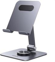UGREEN Planšetinio kompiuterio stovas 360° kampu pasukamas planšetinio kompiuterio laikiklis Reguliuojamas stalas, "iPad" stovas Geležinis stovas, suderinamas su "iPad 10" 10.9 "Pro/Air" 13 11 12.9 "Mini 7" "Galaxy" "iPhone" 17 16 Visi įrenginiai nuo 4 ik
