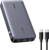 UGREEN „Nexode“ išorinis akumuliatorius, 25 000 mAh, 145 W, 2 x USB-C + 1 x USB-A | USB-C jungtis, maks. 140 W (PD3.1), kelionėms / biurui, nešiojamųjų kompiuterių / mobiliųjų telefonų įkrovimui, suderinamas su „MacBook“, „Dell“, „iPhone“, „Galaxy“ serijo