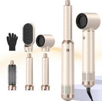 UKLISS plaukų formavimo rinkinys: „5 in 1“ plaukų formavimo prietaisas, „Airstyler“ oro suktukai