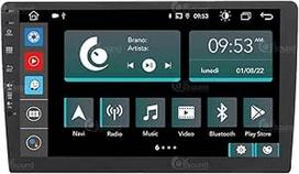 Universalus automobilinis radijas 2 DIN "Android" GPS "Bluetooth" WiFi USB DAB+ jutiklinis ekranas 10 colių 8Core Carplay Android automobilis