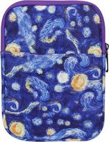 Universalus dėklas „Kindle Paperwhite“ / „Colorsoft“ (2024–2012 m.) modeliams, suderinamas su 6–6,8 colių „Kindle“, „Kobo“, „Tolino“ ir „Sony“ 6 colių įrenginiais – „Starry Sky“ | Išorė iš brezentinės medžiagos, minkšta pliušinė pamušalas, dvi kišenės, ap