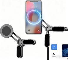 Universalus magnetinis ekrano spaustukas, skirtas automobilių ir monitorių ekranams, su galingu magnetu; 360° reguliuojami universalūs magnetiniai automobiliniai telefonų laikikliai, skirti „iPhone 17“