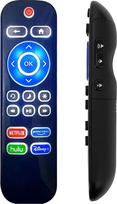 Universalus nuotolinio valdymo pultas, skirtas visiems „Roku“ televizorių nuotolinio valdymo pultams, suderinamas su visais „TCL-ONN“, „Hisense-Roku“ televizorių nuotolinio valdymo pultais (neskirtas „Roku Stick“ ir „Box“ įrenginiams)