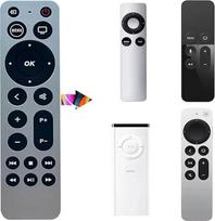 Universalus nuotolinio valdymo pultas, skirtas visiems „Apple TV“ modeliams, tinka „Apple TV 4K/HD“, 1, 2, 3 kartos modeliams, 4, A2169, A1842, A1625, A1469, A1427, A1378, su valdymo funkcijomis (įjungimas, garsumas, garsumo išjungimas)