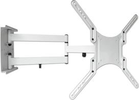 Universalus televizoriaus laikiklis – pasukamas / pakreipiamas – 16–65 colių (39,6–165,1 cm) – Ištraukiamas iki 65 cm – TV sieninis laikiklis, skirtas 3D HD LED LCD televizoriams – VESA 100, 200, 300, 400. Balta spalva. Modelis: L22LW