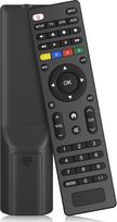 Universalus televizoriaus nuotolinio valdymo pultas, skirtas „Samsung“, „LG“, „Sony“, „Hisense“, „TCL“, „Toshiba“, „Insignia“, „Panasonic“, „Vizio“, „Sharp“, „Philips“, „Hitachi“ ir „JVC“ televizoriams (juodas)