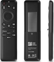 Universalus „Samsung“ nuotolinio valdymo pultas su saulės baterija, išmanusis AI televizoriaus nuotolinis valdymo pultas su balso valdymu, skirtas namų kino sistemai, su USB-C balso valdymu ir 4 programėlių mygtukais, skirtas 2019–2025 m. gamybos televizo