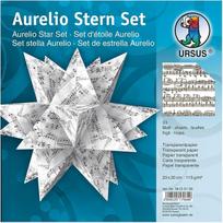 Ursus Aurelio Star 34135100 – Sulankstomas natų kopijavimo popierius, 20 x 20 cm, baltas