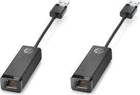 USB 2.0 adapteris su RJ45 tinklo jungtimi „HP 4Z7Z7AA“ (2 vnt. rinkinys)