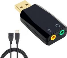 USB 3,5 mm stereofoninis garso adapteris, USB–AUX kabelis, išorinė garso plokštė su integruotu lustu, skirta „Windows“, „Mac“, „Linux“ sistemoms, asmeniniams kompiuteriams, nešiojamiesiems kompiuteriams, stacionariems kompiuteriams, „PS4“ ir „PS5“ ausinėm