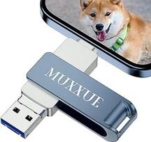 USB atmintinė "iPhone" 256GB be programėlės atsisiuntimo 3 in 1 atmintinė "iPhone" 1Pad OTG "Android" mobiliajam telefonui PC Mac Išorinė atmintis su nuotraukomis ir atsargine duomenų kopija