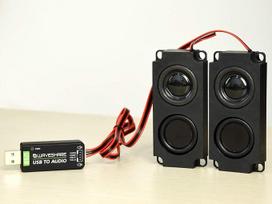 USB garso plokštė su 8Ω 5W garsiakalbiu, skirta Raspberry Pi/Jetson Nano, USB garso adapteris, palaikantis įrašymą ir atkūrimą, stereofoninio kodeko mikrofono ir garsiakalbio antraštė, be tvarkyklės
