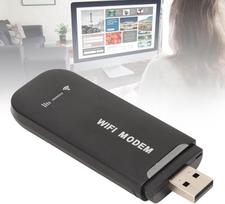 USB WLAN raktas, nešiojamasis 4G LTE mobilusis maršrutizatorius su „Micro SIM“ kortelės lizdu, 150Mbit/s belaidis „Wi-Fi“ modemas, skirtas planšetiniams kompiuteriams ir nešiojamiesiems kompiuteriams, juodos spalvos