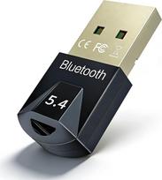 USB „Bluetooth 5.4“ adapteris, 1 vnt. „Bluetooth“ raktelio adapteris kompiuteriui, belaidis „Bluetooth“ imtuvas, skirtas stacionariems kompiuteriams, nešiojamiesiems kompiuteriams, ausinėms, klaviatūrai, pelei, žaidimų pultui; suderinamas su „Windows 8.1/