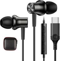 USB-C ausinės, skirtos „Google Pixel 8a“, „9 Pro“ ir „7a“; magnetinės USB-C ausinės su mikrofonu, skirtos „iPhone 16“, „Samsung Galaxy A55“, „A54“, „A35“, „A34“, „S24“, „S23“, „FE Ultra“, „S22“ ir „S21“