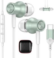 USB-C ausinės, skirtos „Samsung Galaxy A36“, „A56“, „A26“, „A17 5G“, „A57“, „A37“, „A35“, „A55“, „S26“, „S25“, „Pixel 10“, „9“; ausinės su mikrofonu, į ausis įdedamos ausinės su laidu, ausinės su USB Type-C jungtimi, skirtos „iPhone 17“, „Air 16“