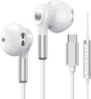 USB-C ausinės, skirtos „Samsung Galaxy S22 Ultra“, „S21 FE“, „S20“ ir „A53“; USB-C ausinės su mikrofonu, ausinės su laidu; USB Type-C ausinės, skirtos „iPad Pro“ (2021/2020 m.), „iPad Air“ (5/4) ir „Mini 6“, „Pixel 7“ ir „6“