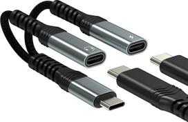 USB-C ausinių adapteris, C tipo skirstytuvas, įkroviklis, skirtas „iPhone 17“, „16“, „15“ ir „Pro Max“; suderinamas su „Samsung S25“; garso lizdo dvigubas adapteris, kabelis, jungtis, ausinių lizdas, skirtas „Apple“; greitojo įkrovimo keitiklis, raktas