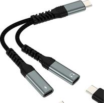 USB-C ausinių adapteris, skirstytuvas, C tipo įkroviklis, skirtas „iPhone 17“, „16“, „15“ ir „Pro Max“ modeliams, suderinamas su „Apple“ ir „Samsung“ įrenginiais, garso DAC lizdas, ausinių dviejų prievadų adapteris, kabelis, donglas, keitiklis, jungtis, g