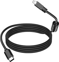 USB-C duomenų perdavimo kabelis, suderinamas su „FUJIFILM FinePix“ ir „Nikon UC-E6“, 8 kontaktų mažasis prievadas, skirtas skaitmeninio fotoaparato akumuliatoriaus įkrovimui ir duomenų perdavimui (USB-C)