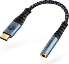 USB-C į 3,5 mm 24 bitų 96 kHz adapterio kabelis su DAC mikroschema, aukštos raiškos, suderinamas su išmaniaisiais telefonais ir planšetėmis: S22/21/S20 irUltra, Note20/10, „iPad“ 12,9/11, „iPad Air“ 5/4, „Pixel“, U12/11 ir U Ultra
