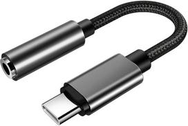 USB-C į 3,5 mm lizdo adapteris, C tipo į 3,5 mm ausinių jungtį, „Aux“ skaitmeninio garso ausinių adapteris, skirtas „Samsung Galaxy S23“, „S22“, „Note10“, „A80“ ir kitiems modeliams