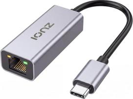 USB-C į Ethernet adapteris, „Type-C Thunderbolt“ į RJ45 gigabito (1000Mbps) Ethernet adapteris, suderinamas su „iPhone 15 Pro“/„Pro Max“, „MacBook Pro“ (2019/2018/2017 m.) ir „MacBook Air“ – IONZ