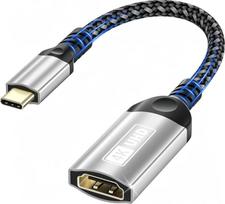 USB-C į HDMI adapteris, 4K @ 60 Hz „Thunderbolt 4/3“ į HDMI adapteris