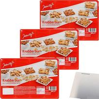usy Bundle für Vienas Tag Nabberbox 3er Pack (3x300g Packung) + usy Block