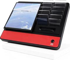 UV barjero testeris, demonstracinis prietaisas, skirtas automobilių langų plėvelių UV atspindėjimui įvertinti, saulės spindulių pralaidumo matuoklis su bandomosiomis plėvelėmis, skirtas profesionaliems automobilių valytojams