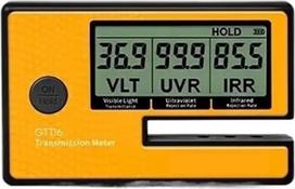 UV matuoklis, skaitmeninis automobilių tonavimo ir saulės apsauginės plėvelės pralaidumo matuoklis GT116, VL IR-UV šviesos intensyvumo matuoklis