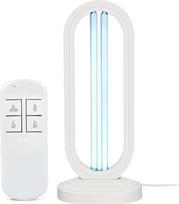 UVC dezinfekavimo lempos nuotolinio valdymo pultas, 38 W UV sterilizacijos lempa, baktericidinė lempa, UVC dezinfekavimo lempos nuotolinio valdymo pultas, dezinfekavimo lempa, UV sterilizatorius, dezinfekavimo sterilizatorius (baltas)