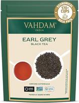 VAHDAM, "Imperial Earl Grey" arbatos lapai, (200+ puodelių), 454g | 100% natūralus bergamočių aliejus, sumaišytas su "Garden Fresh" juodąja arbata | Gėlių ir citrusinių vaisių arbata | "Garden Fresh Earl Grey" palaidų lapų arbata