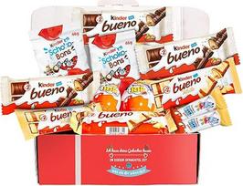Vaikiška šokolado dovanų dėžutė | Originali gimtadienio dovana vaikams ir poroms: Šokoladas vaikams, "Kids Bueno", "Happy Hippo", "Chocolate Bons", "Kids Joy".