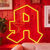 Vaistinės neoninis ženklas sienoms dekoruoti, LED neoninės šviesos pakabinamas ženklas USB valdomas su reguliuojamu jungikliu vaistinės langų durų sienoms dekoruoti (vaistinė)