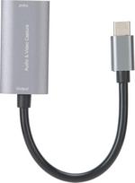 Vaizdo įrašymo kortelė, 4K HDMI 1080P vaizdo įrašymo kortelė Nemokamas diskas HDMI į C tipo žaidimų tiesioginio įrašymo įrenginį, skirtą žaidimams, transliacijoms, vaizdo konferencijoms, transliacijoms