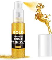 Valgomasis blizgučių purškiklis „Gold & Tinting“, 22 g – maistui skirti blizgučiai gėrimams, beskoniai valgomieji blizgučių milteliai, maistinis purškiklis tortų, fondanto, kokteilių ir gėrimų papuošimui