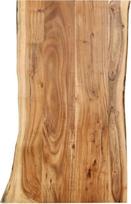 Valgomojo stalo stalviršio pakaitalas Akacijų medžio masyvas 100 x (50-60) x 2,5 cm