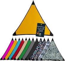 Vandeniui atsparus tentas apsaugai nuo saulės sode su priedais, lininis, 100 % apsauga nuo UV spindulių (3 x 3 m, geltonas)