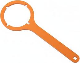 Vandens skaitiklio raktas, veržliarakčio raktas, nuėmėjas, kabinimo įrankis su antikorozine danga ir pakabinimo skyle, kad būtų galima tvarkingai laikyti ant įrankių lentos, 84 mm, su auselėmis