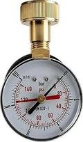 Vandens slėgio matuoklis, lengvai nuskaitomas, su 60–140 PSI skalė ir dideliu | Oro ir vandens slėgio matuoklis, tinkamas centrinių oro kondicionavimo patalpų, siurblinių ir