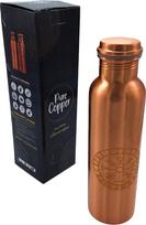 Varinis butelis 900 ml - Vegvisir simbolis - Vikingų kompaso graviravimas - Aukščiausios kokybės varinis butelis - Ajurvedos geriamasis butelis - Rankų darbo Indijoje