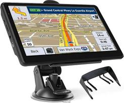 VBESTLiFE GPS navigacija, 7 colių HD jutiklinis ekranas, elektrinės navigacijos prietaisai, 8GB ROM, 256MB, įkraunama, palaiko WiFi, skirta lengviesiems automobiliams, sunkvežimiams